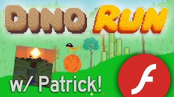 DINOS DO RUN | Playing Dino Run Flash Game w/ mcpeachpies