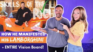 How Master Sri Akarshana MANIFESTED his VISION BOARD & Lamborghini | Manifestation Success Story