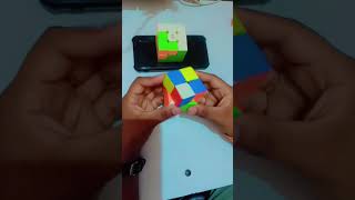 2×2 cube solved in 10 second#short