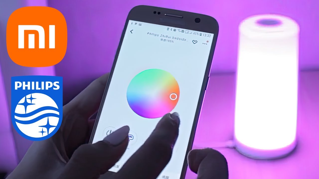 xiaomi philips zhirui smart bedside lamp