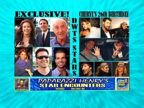 DWTS STARS EXCLUSIVE, THEN, CHERYL'S PARTY, H2592