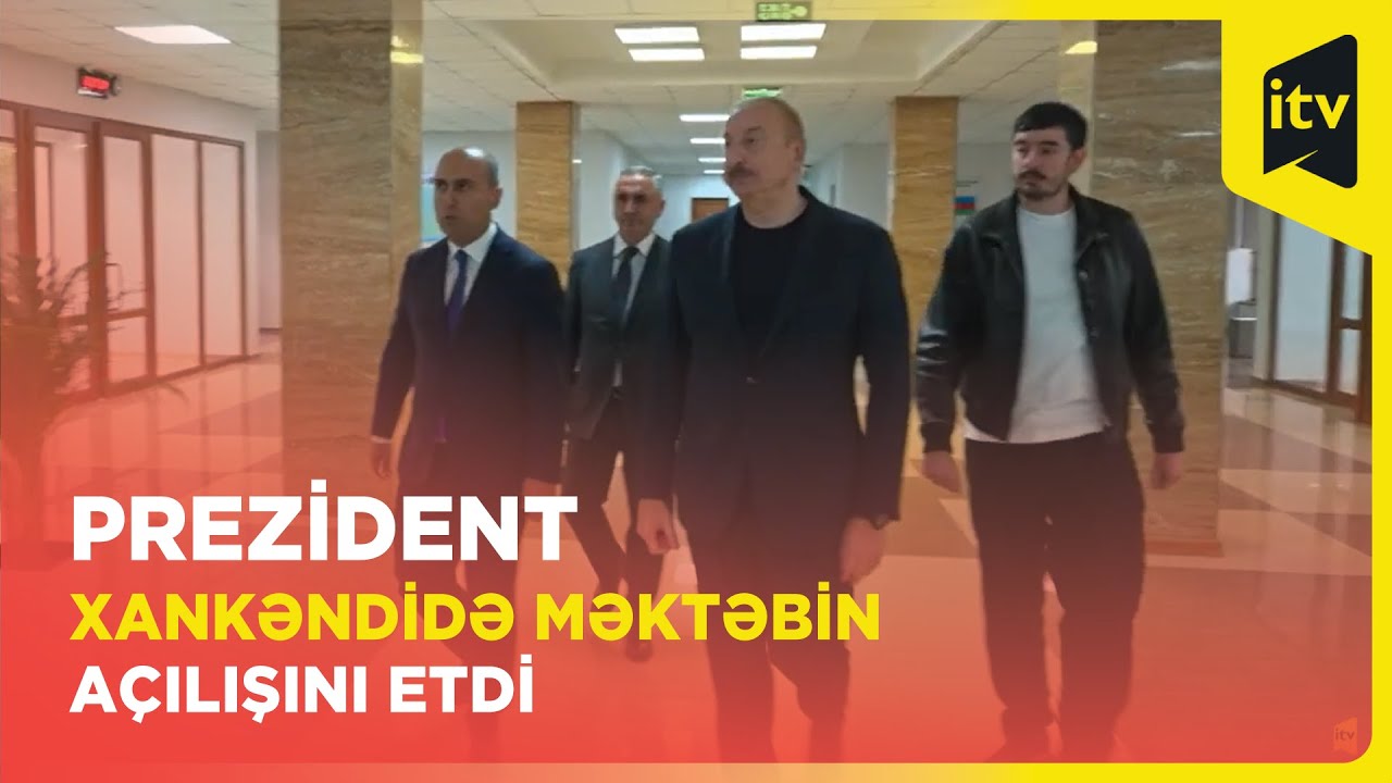 Xankəndidə 4 nömrəli tam orta məktəb təmirdən sonra istifadəyə verildi