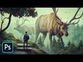 Giant wilds  photo manipulation  photoshop tutorial