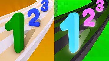 Number Master 🔢 vs Reverse  gameplay  Colour Run walkthrough , iOS Android New Update( part : 2045 )