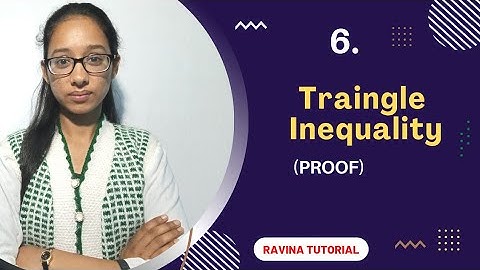 6. Triangle Inequality || Inner product space