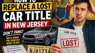 How to replace a lost car title in New Jersey