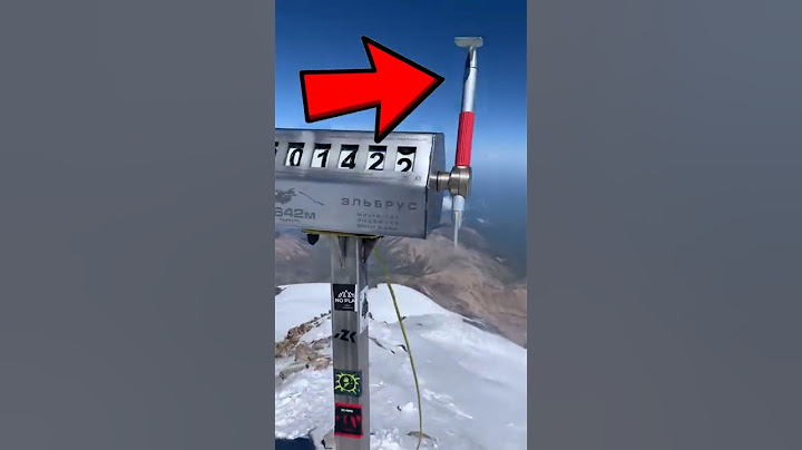 Why Are Climbers Pulling This lever on Mount Elbrus?