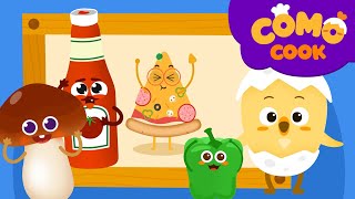 Kids animation | Fun cooking time! 14min | Como Cook