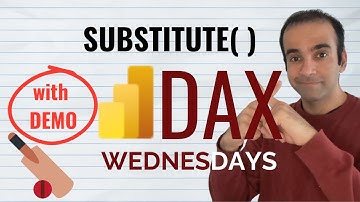 DAX Function SUBSTITUTE | Learn How to Use SUBSTITUTE | DAX Wednesdays #powerbi #lowcode #bmw #tesla