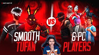 FINALLY NG BEST PC PLAYERS💀 VS 6 PC PLAYERS🖥️| 2VS6 - GARENA FREE FIRE 🔥 screenshot 5