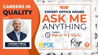 Ask Me Anything: Careers in Quality