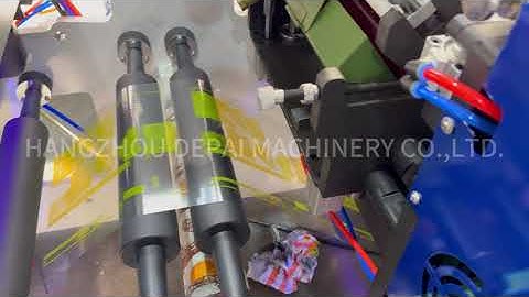 350mm 8 colors full double servo motors horizontal printing machine with 2 die cutting stations