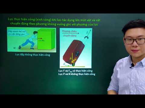 Video Vật lý lớp 8 - Bài 13: Công cơ học - youtube