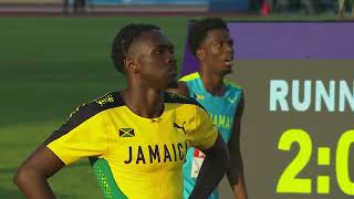 CARIFTA Games 2024 Grenada | Boys 800 Meter Run Under 20 Final