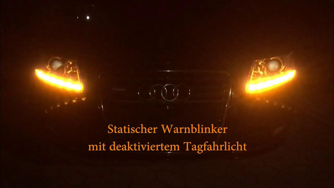 Scheinwerfer-Umbau - Dynamischer LED Blinker passt für Audi A6 4F