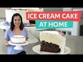 How to Make and Decorate an Ice Cream Cake at Home | Oreo Cookie Flavor | You Can Cook That