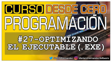 ‍💻Curso de Programación DESDE CERO con Lazarus Free Pascal - #27-Optimizar Ejecutable (.EXE)