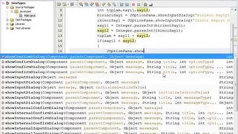 JAVA Programlama Diline Giriş