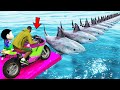 Shinchan Vs Squid Game Ultimate Bike Ramp Challenge (Part 3)