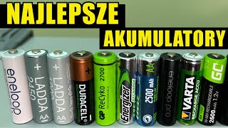 Test Akumulatorów AA Eneloop, IKEA LADDA, Energizer, Duracell, GP, GC, Varta,