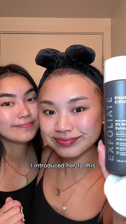 my 18 y/o sister PICKY skincare routine 🫣😯 (sensitive, dry, & eczema prone)