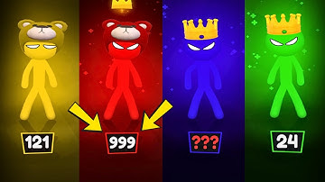 Stickman Party - Tournament Mode 1234 Player Random | Gameplay Walkthrough Part 54 MiniGames Update