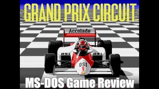 Grand Prix Circuit - 1988 - MS-DOS Game Review