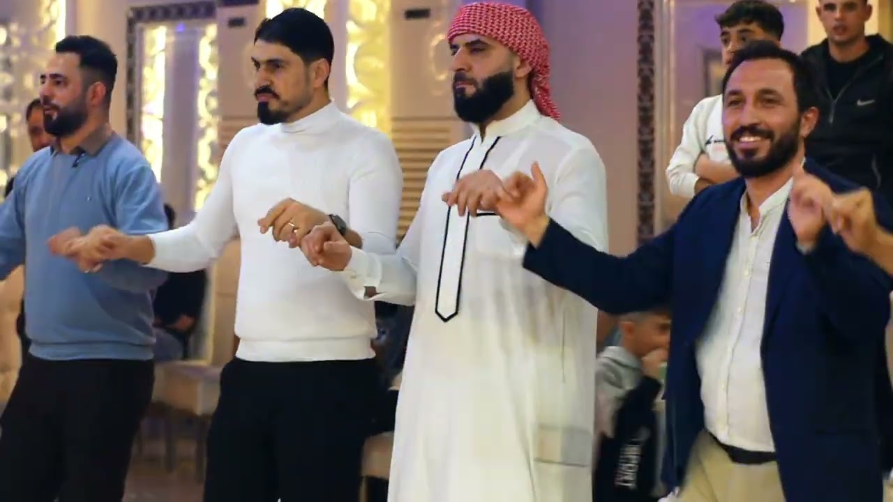 حفلة زفاف ال شرو بحضور الفنانين نجم جاويش وساطع علوالي تصوير انتاج اشرف العراقي