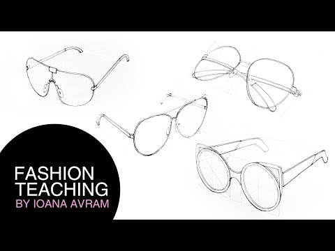 Video: How To Draw Glasses