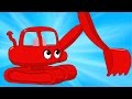 Morphle the Red Digger - Digger videos for children