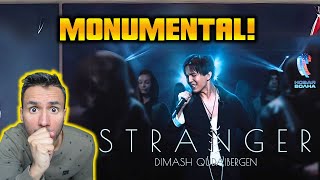 Dimash Kudaibergen - Димаш - STRANGER / Новая Волна 2021 - REACTION - First Time Hearing It