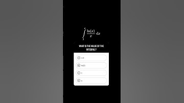 Intregation of log x/x #maths #calculus #integral #viral