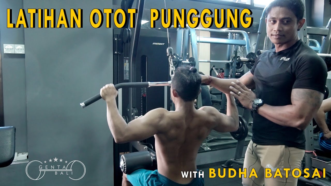 LATIHAN TERPENTING UNTUK MEMBENTUK OTOT SAYAP / PUNGGUNG || IRON_ADDICT_TEAM || BUDHA BATOSAI