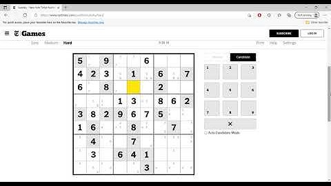Hard Sudoku New York Times August 28