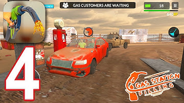 Gas Station Junkyard Simulator - Gameplay Walkthrough Part 4 (iOS, Android)
