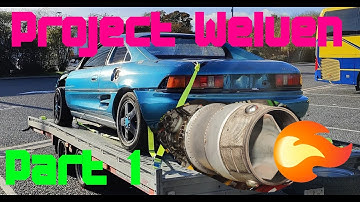 MR2 Jet Car Project Welven - Part 1 - Introduction and Strip Down