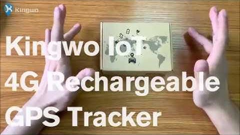 Kingwo 4G Rechargeable GPS Tracker-LT03