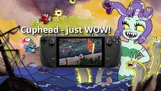 Cuphead - what a MAGNIFICENT game (Steam Deck)
