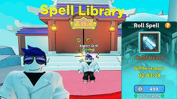 How to Use Spell Library and Spell Buffs in Weapon Fighting Simulator Roblox WFS