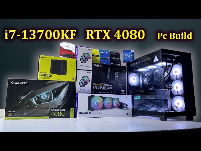 New i7-13700KF Rtx 4080 16GB Gaming Pc Build 2023 - YouTube