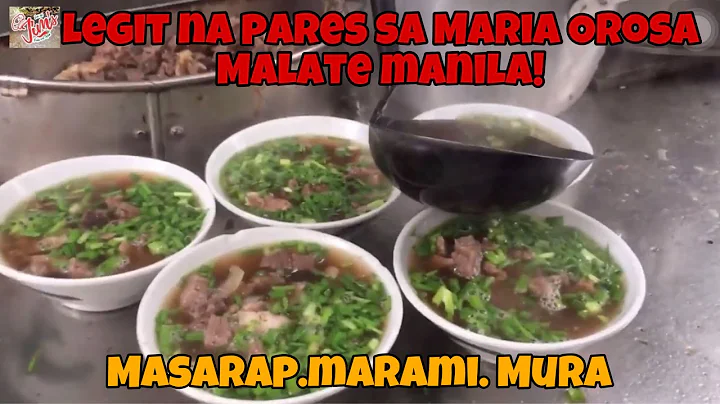 Pares na Masarap sa Malate, Maria Orosa street