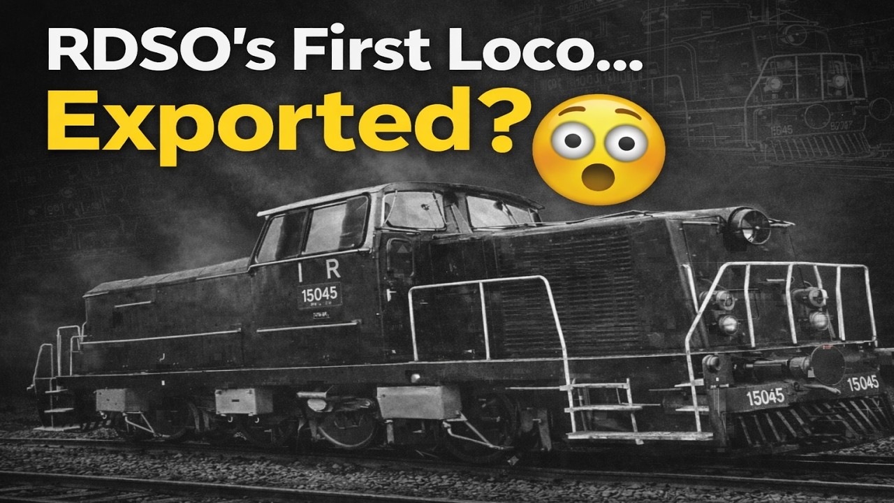 Локомотивы RDSO | Индийские железные дороги и эволюция экспортных локомотивов
