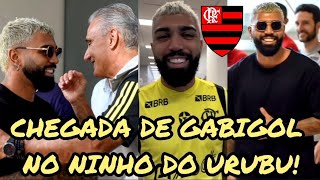 CHEGADA DE GABIGOL NO NINHO DO URUBU!! PRIMEIRO TREINO DE GABIGOL APÓS RECEBER O EFEITO SUSPENSIVO!