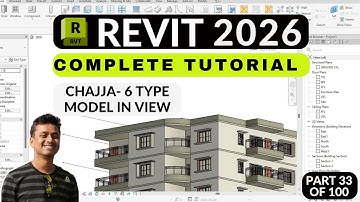 Autodesk Revit Tutorial for Beginners (Civil / Arch) || Revit 2026 Full Beginners Course (33)