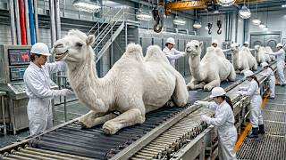 Inside the Camel Milk Industry From Milking to Luxury Packaging