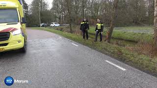 Automobiliste Uit De Bocht In Zevenhuizen