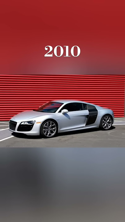 Evolution of Audi R8 (2008~2022) #shorts