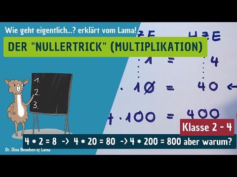 Nullertrick: Multiplikation mit 10, 100, 1000 - wie funktioniert das? Erklärt