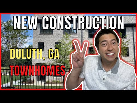 New Construction Townhomes in Duluth, GA (GARDENDALE)