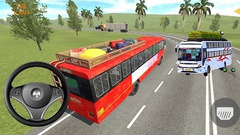 Indian Sleeper Bus Simulator | take passengers to the countryside 2024